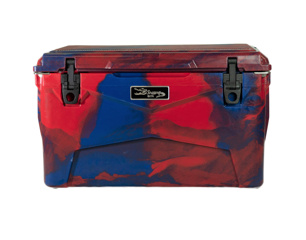 Swamp Box 45L-Red and Blue